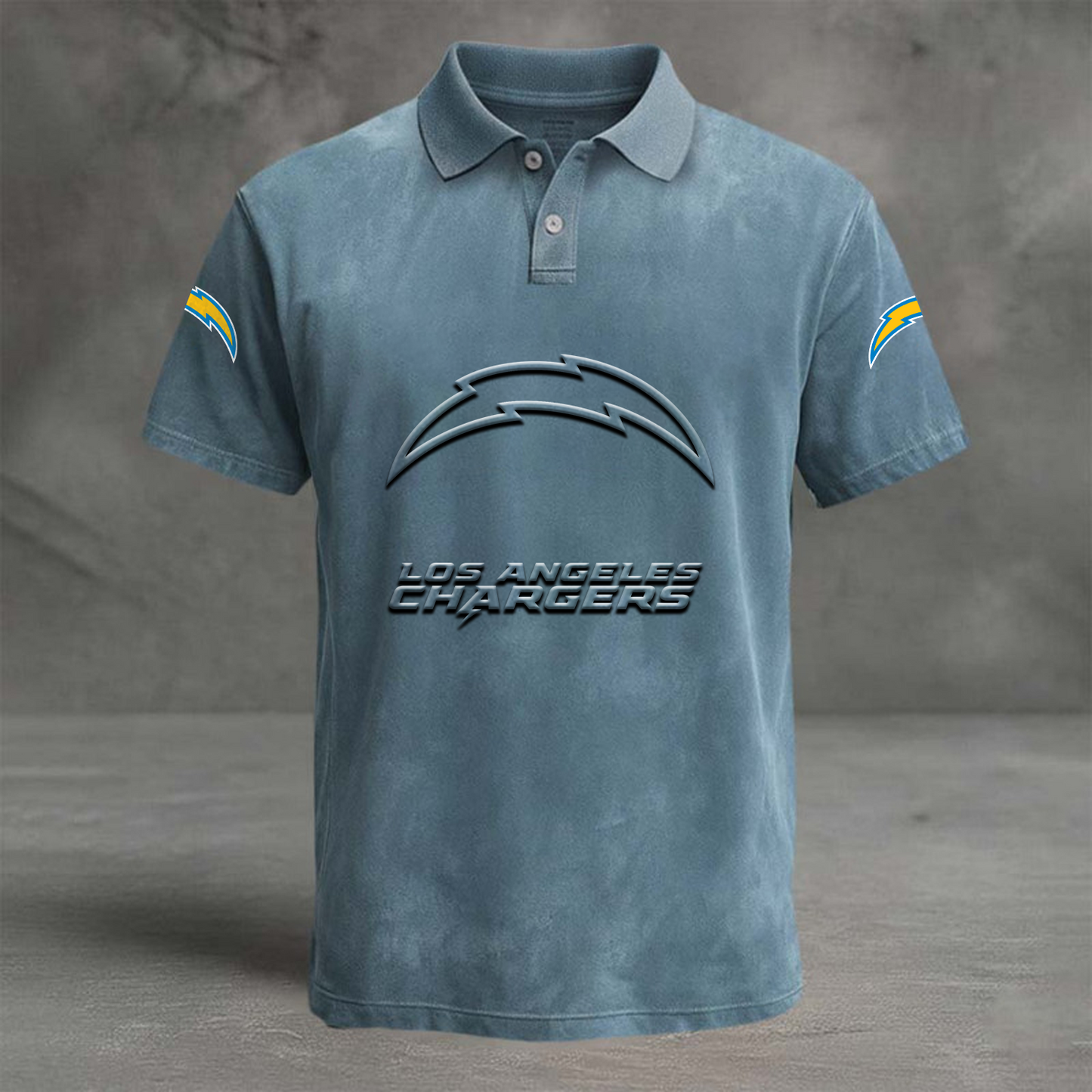 LAC x NFL Embossed Polo Shirt DATND TANTD