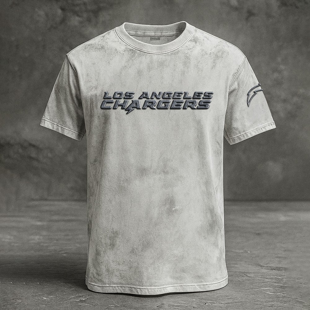 LAC x NFL Embossed Tshirt DATND TANTD