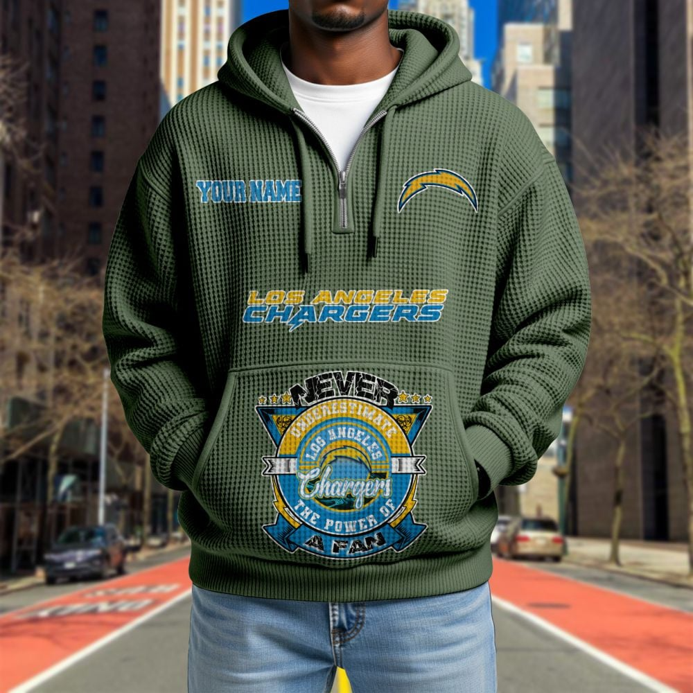 LAC x NFL Waffle Hoodie DATND TANTD