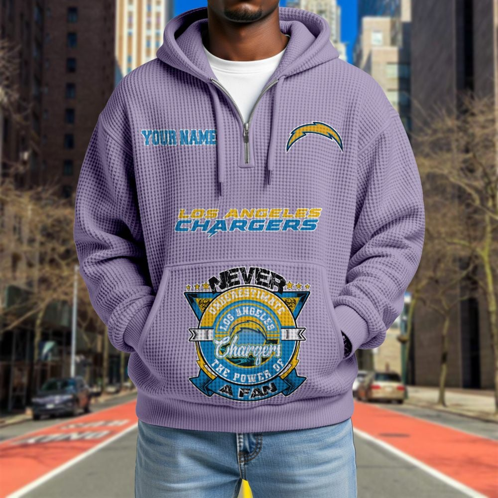 LAC x NFL Waffle Hoodie DATND TANTD