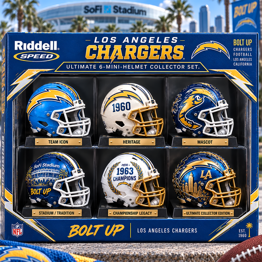 LAC x Premium NFL Mini Helmet Collection