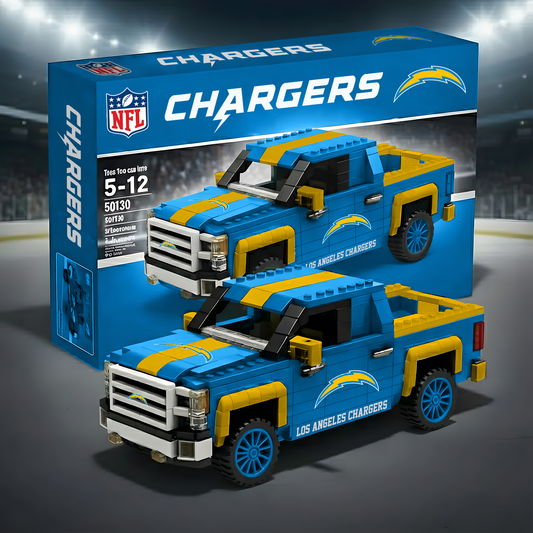 LAC X NFL 3D Racing Truck Model Building Block Set 0212 NAK NHT