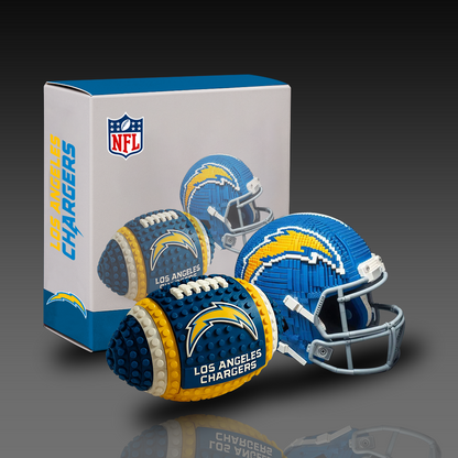 NFL Team Ball & Helmets Building Block Football Set DDT CTND
