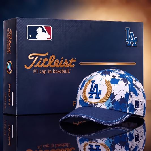 LAD  X Premium MLB Titleist Baseball Cap with Gift Box