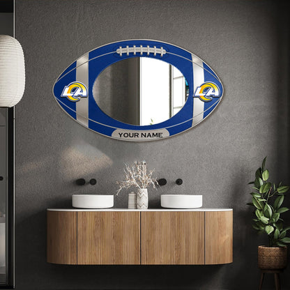 LAR Custom NFL Wall Mirror Decor For Fan DDT CTND