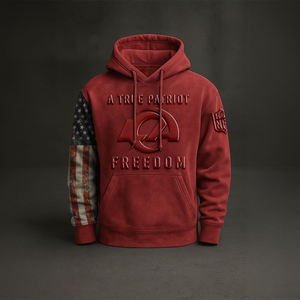LAR  NFL Retro Style Hoodie DDT  NTL