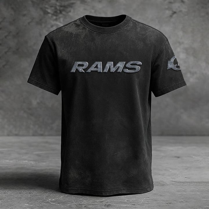 LAR NFL Retro Style Shirt DDT  HLPHUONG