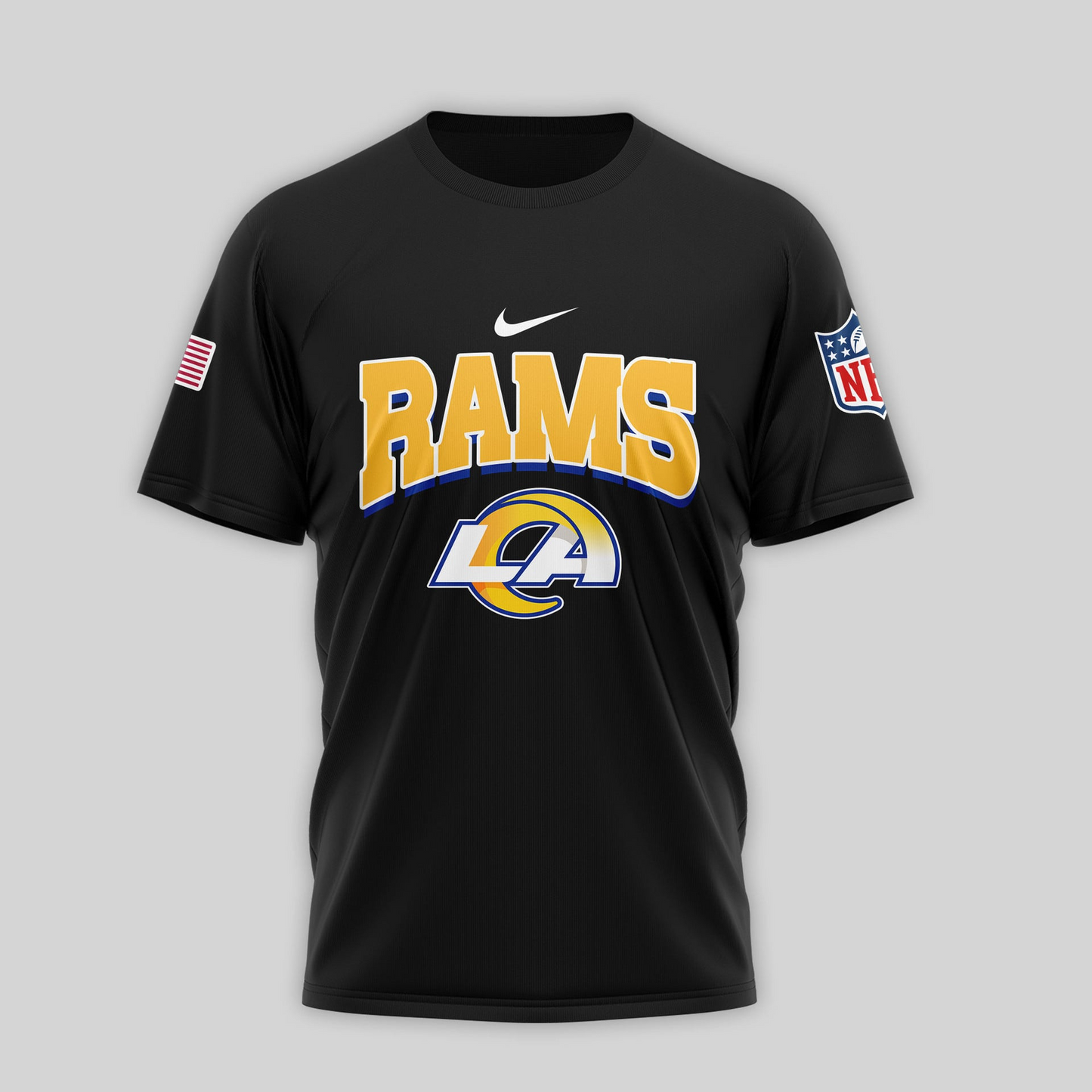 LAR Premium NFL Happy New Year 2026 3D Shirt DDT 291125 NTL 1