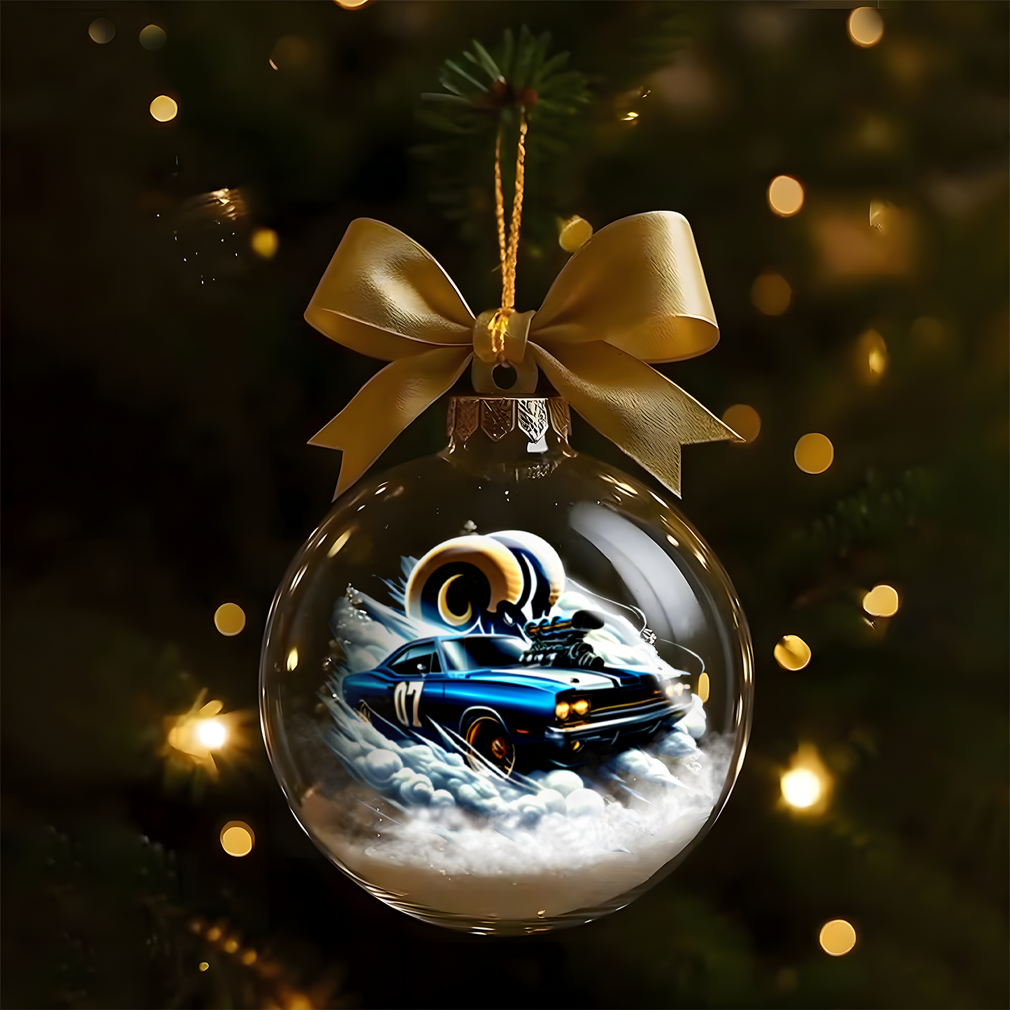 LAR Premium NFL Muscle Car Ornament DDT HLPHUONG