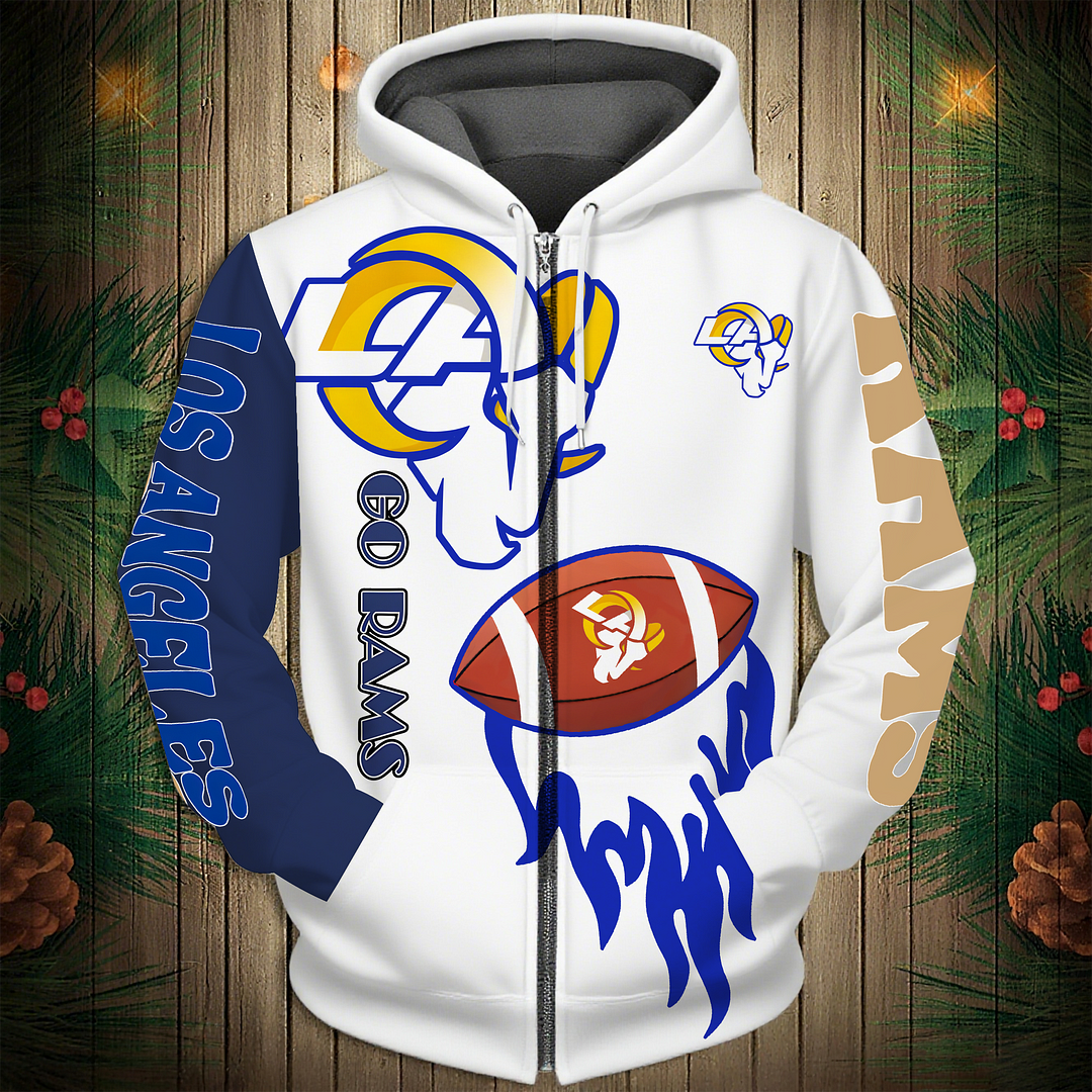 LAR Premium NFL V2 3D Graphic Hoodie DDT NTL