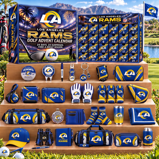 LAR X NFL Golf Advent Calendar Bling Box