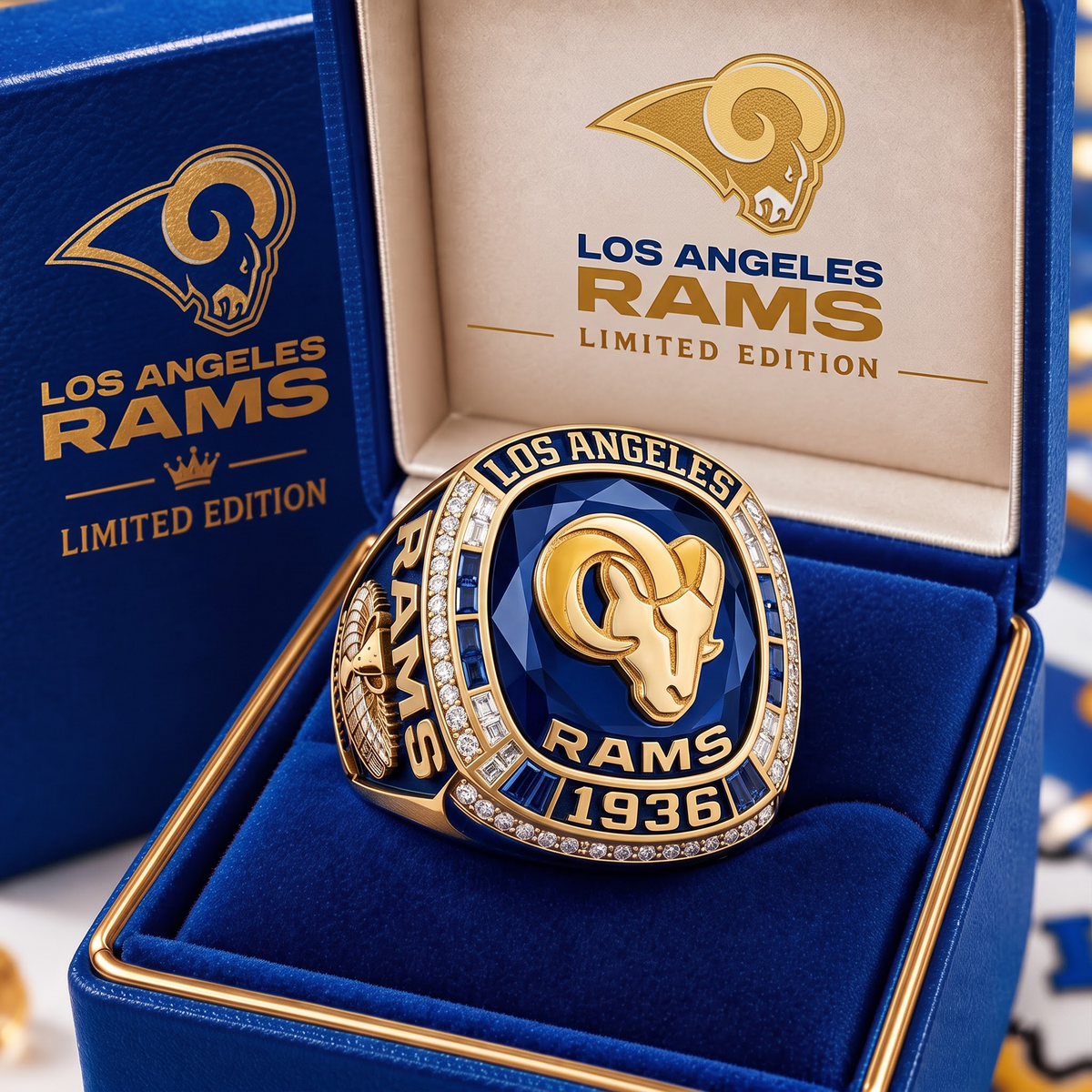 LAR X NFL Team Limited Edition Replica Ring