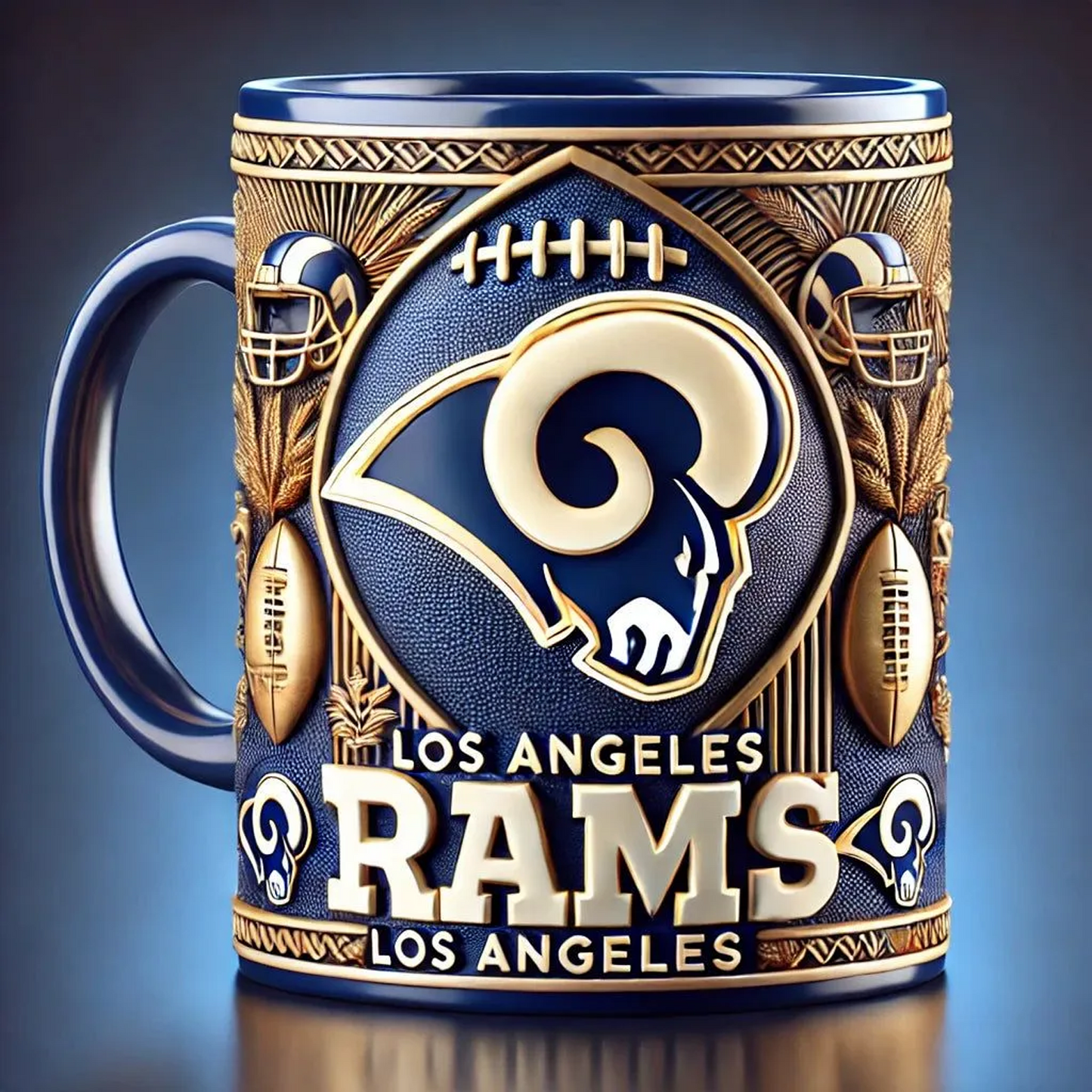 LAR X NFL football team Mug Series – Limited Edition Collectible 0412 NAK NHT