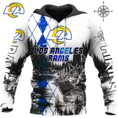 LAR x NFL Hiking 3D Hoodie DDT CTND