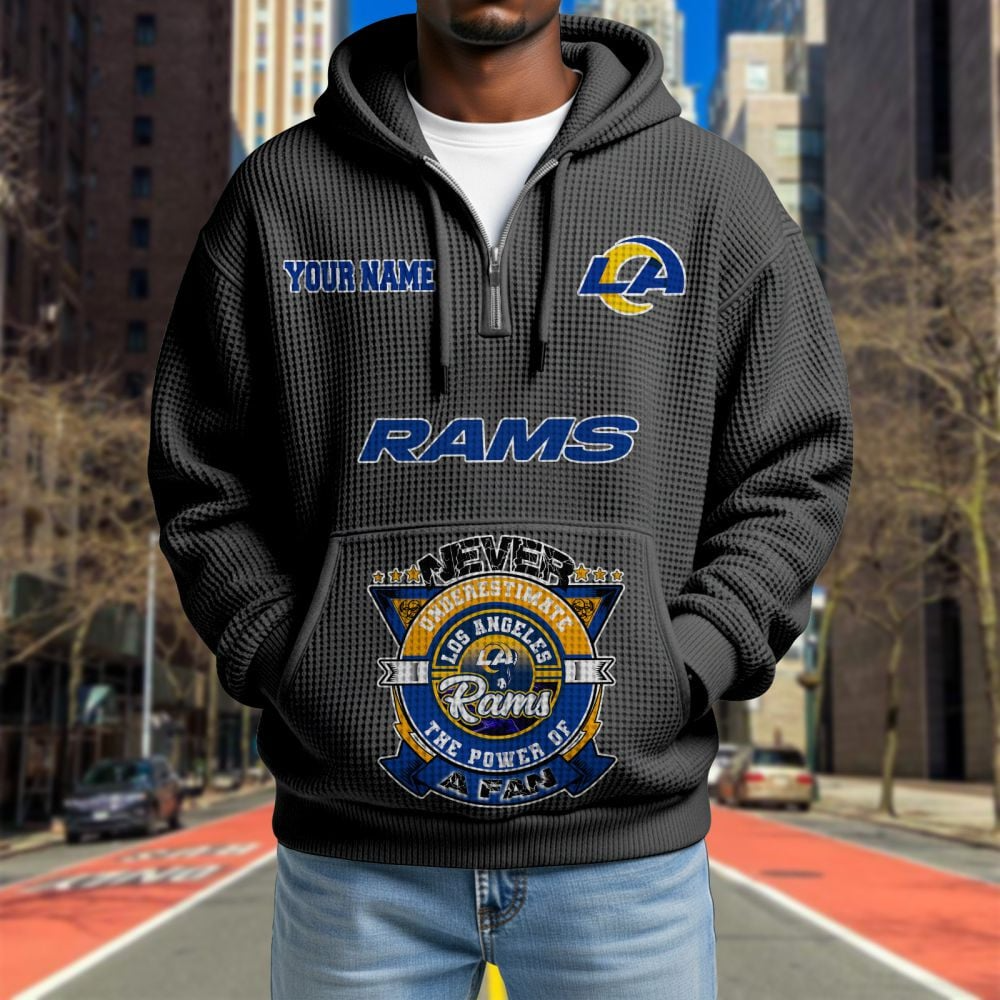 LAR x NFL Waffle Hoodie DATND TANTD