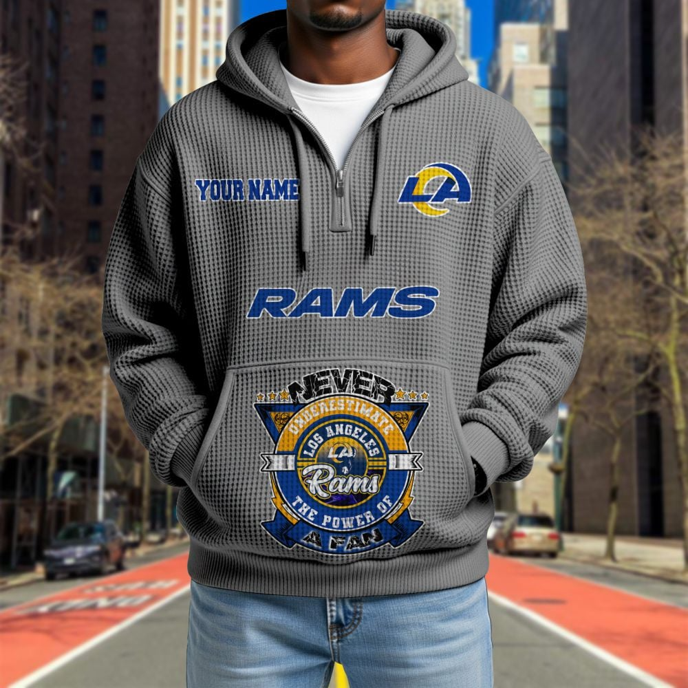 LAR x NFL Waffle Hoodie DATND TANTD