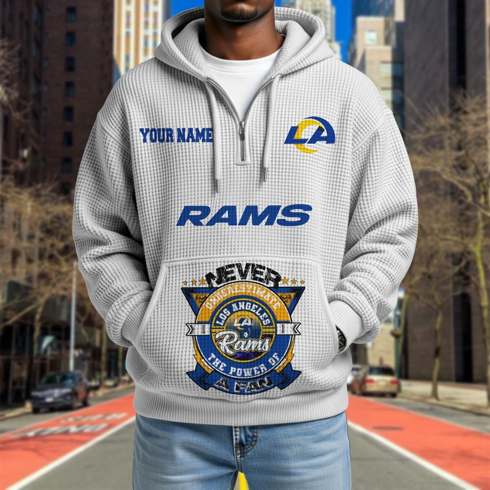 LAR x NFL Waffle Hoodie DATND TANTD