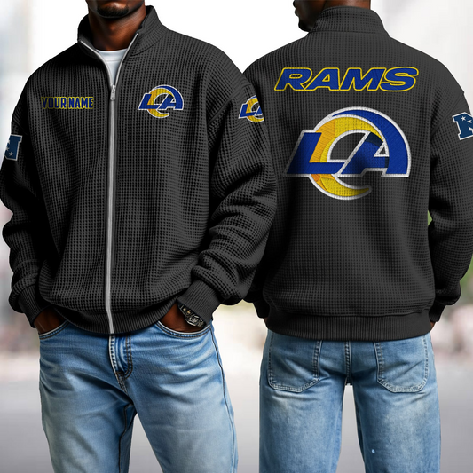 LAR x NFL Waffle Zip-Up Sweatshirt DatND DVT