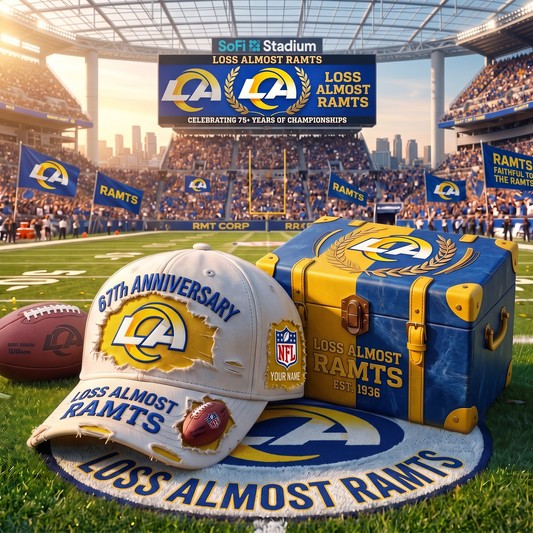 LAR x Premium NFL Fan Cap & Collector Box Set – Custom Name Edition 1209 V2