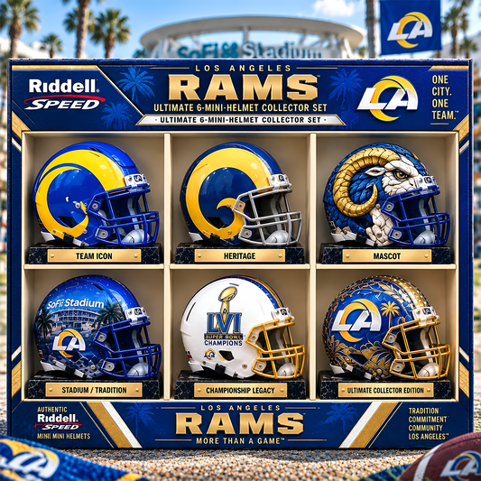 LAR x Premium NFL Mini Helmet Collection