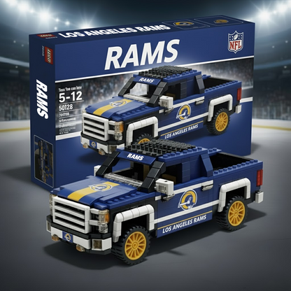 NFL 3D Racing Truck Model Building Block Set 2011 V1 NAK NHT