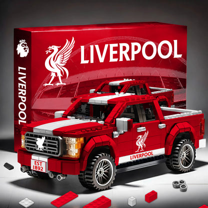 EPL 3D Racing Truck Model Building Block Set 2911 V1 NAK NHM