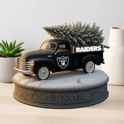LV Custom NFL Christmas Acrylic Block Plaque Decor DatND DVT