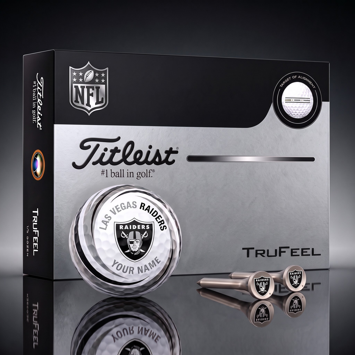 LV X SIGNATURE NFL DELUXE PERSONALIZED GOLF BALL SET – PREMIUM EDITION