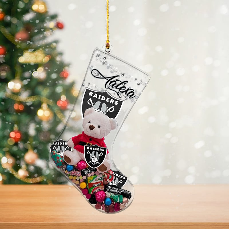 LV x NFL Christmas Personalized Acrylic Ornament DatND DVT