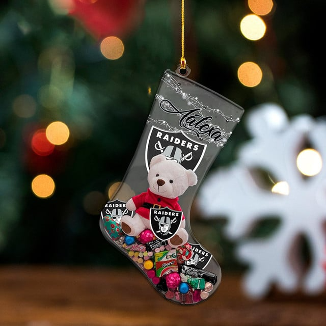 LV x NFL Christmas Personalized Acrylic Ornament DatND DVT