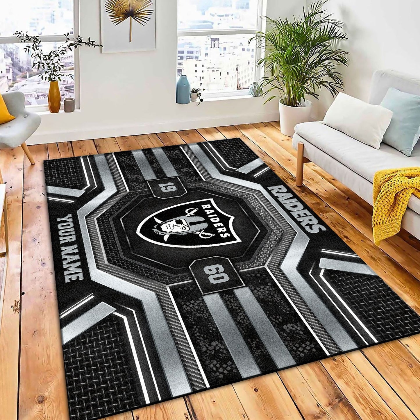 LV x NFL Custom Rug DatND DVT