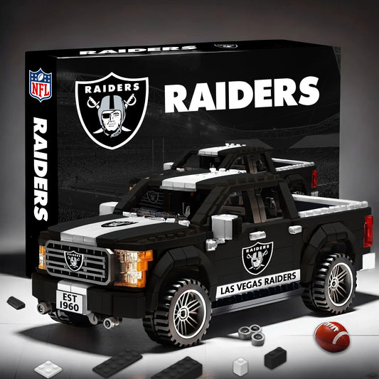 LV NFL 3D Racing Truck Model Building Block Set 2411 V1 NAK NHM