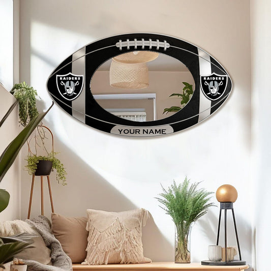 LVR Custom NFL Wall Mirror Decor For Fan DDT CTND
