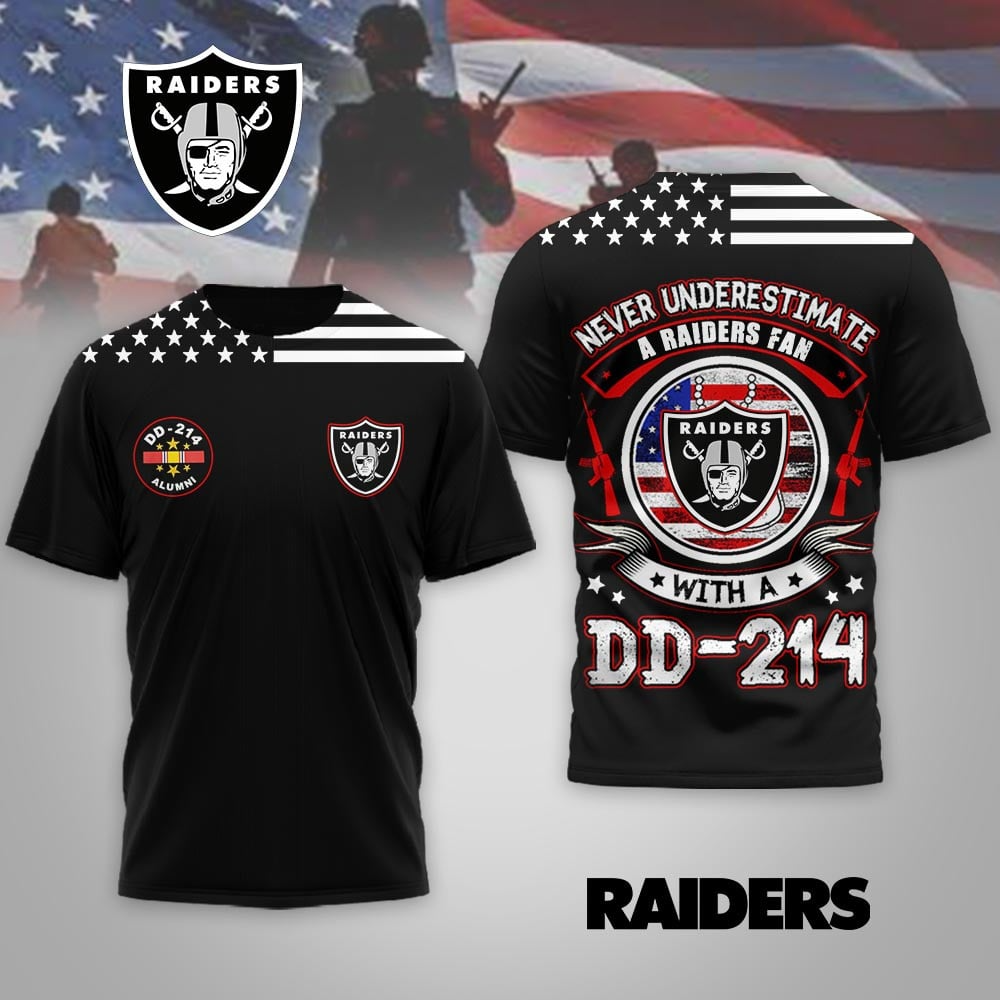 LVR Premium NFL DD-214 Alumni 3D Shirt DDT NTL