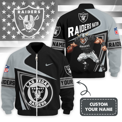 LVR Premium NFL Game Day 3D Bomber Jacket DDT NTL