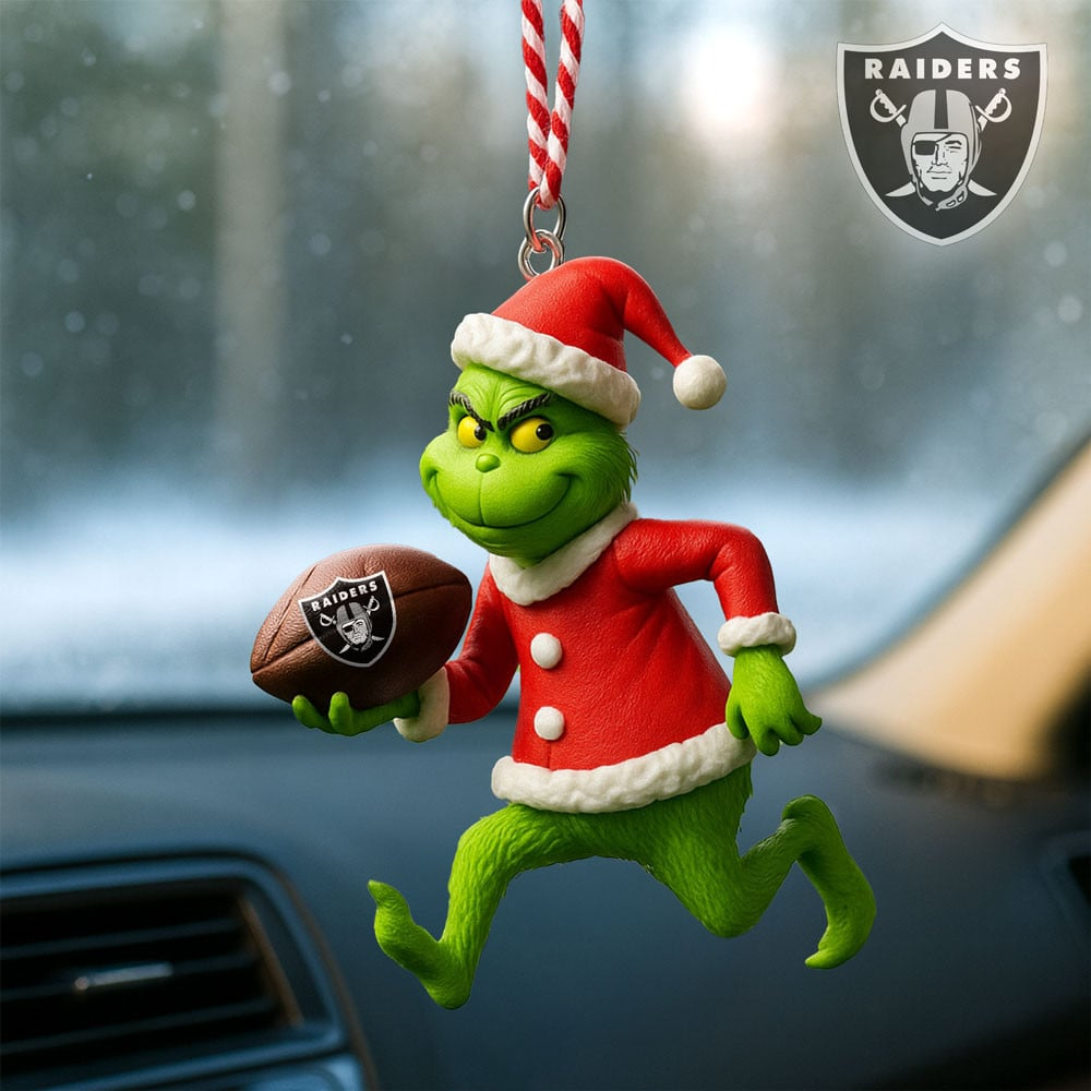 LVR Premium NFL No.1 Team Christmas Car Hanging Ornament DDT HLPHUONG
