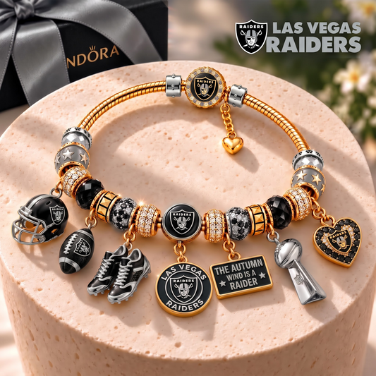 LVR x Luxury NFL Gold Charm Bracelet