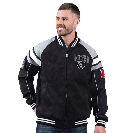 LVR x NFL Officially Licensed Faux Suede Jacket DATND TANTD