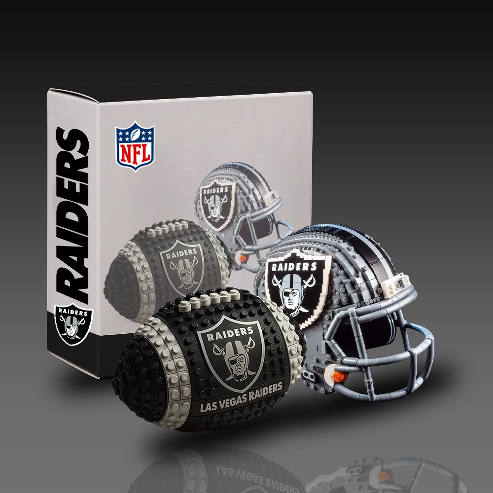 LVR x NFL Team Ball & Helmets Building Block Football Set DDT CTND