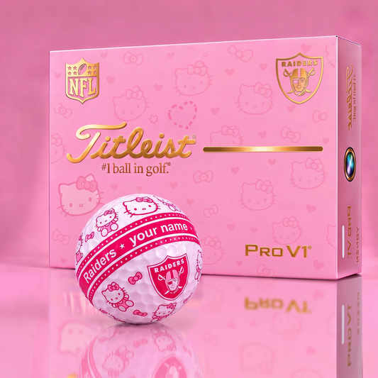 LVR x Personalized NFL Hello Kitty Women’s Golf Gift Set