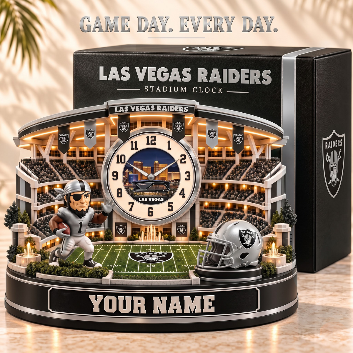LVR x Premium NFL Home Decorative Table Clock