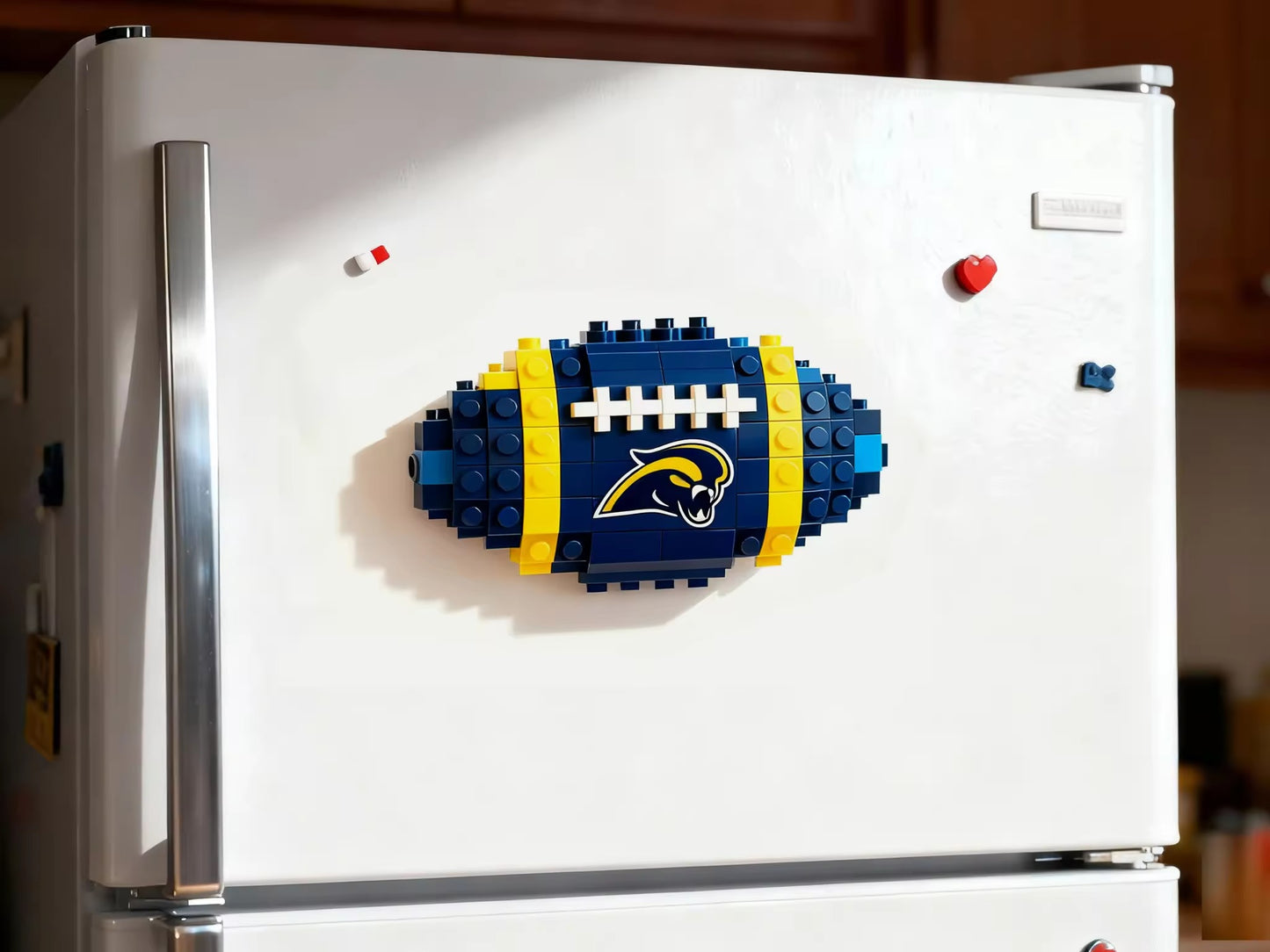 NFL Teams Fridge Magnet Building Block Set DDT CTND