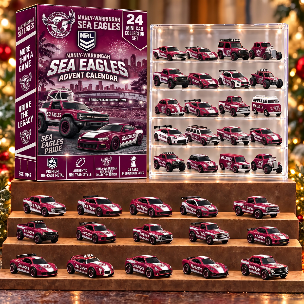 MAN X Premium NRL Mini Car Advent Collection
