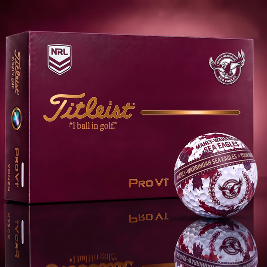 MAN X Premium NRL Titleist Pro V1 Golf Ball Set
