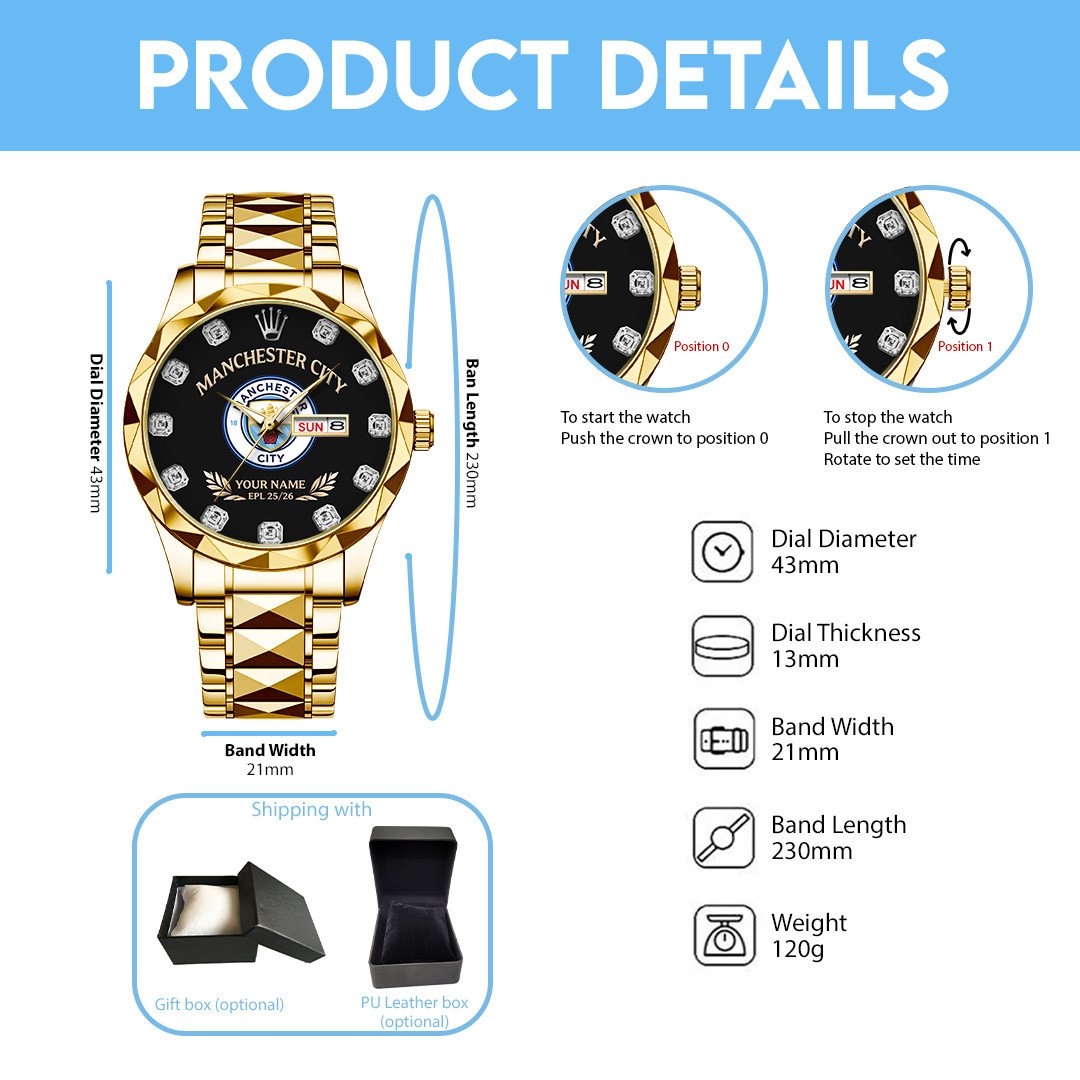 MCI x EPL Alloy Luxury Quartz Watch DatND DVT