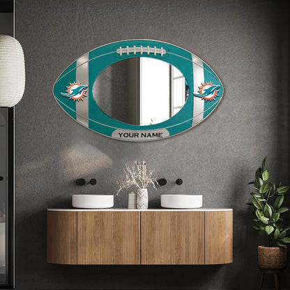 MD Custom NFL Wall Mirror Decor For Fan DDT CTND