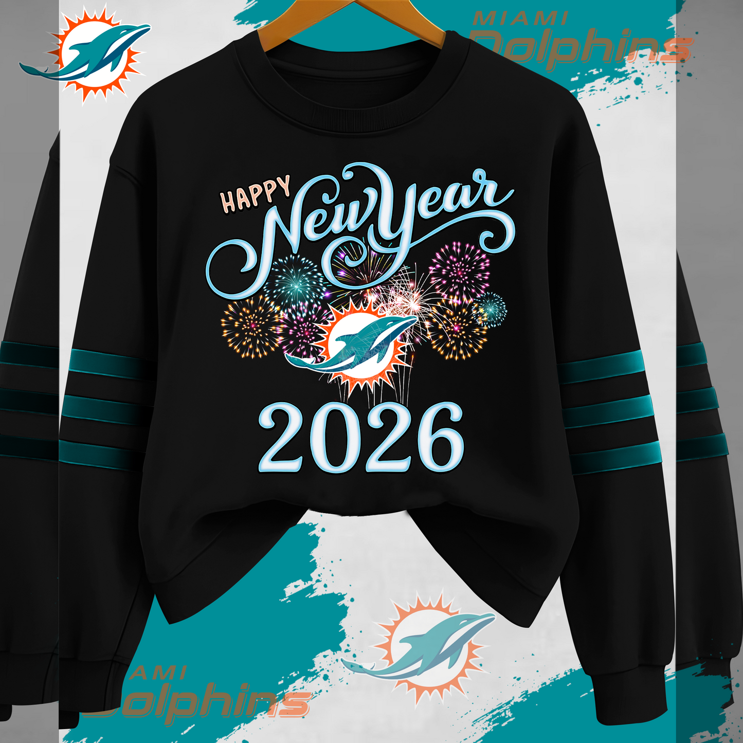 MD Premium NFL Happy New Year 2026 Sweatshirt DDT CTND