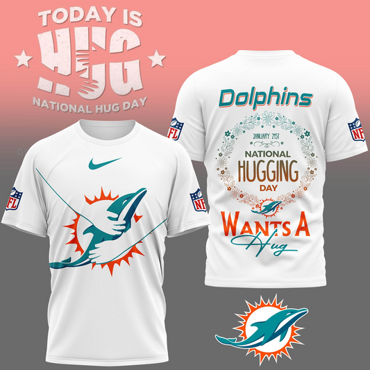 MD Premium NFL National Hugging Day 3D Shirt DDT NTL