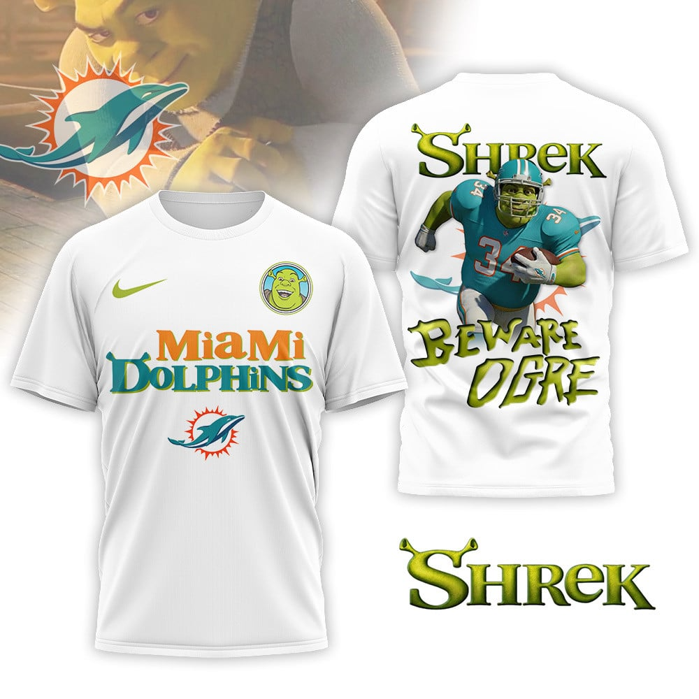 MD Premium NFL Shrek 3D Shirt DDT CTND