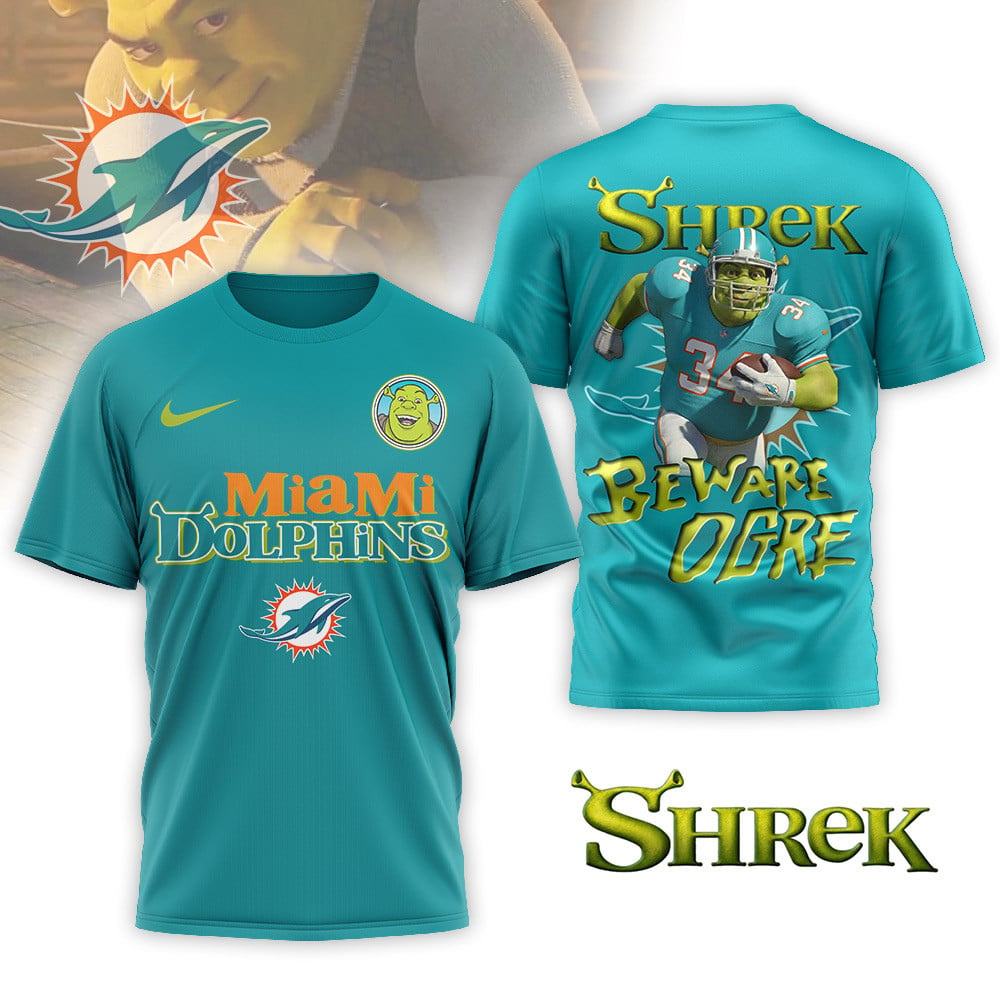 MD Premium NFL Shrek 3D Shirt DDT CTND